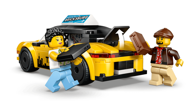 Pre-Owned LEGO® City Yellow Taxi - 60487
