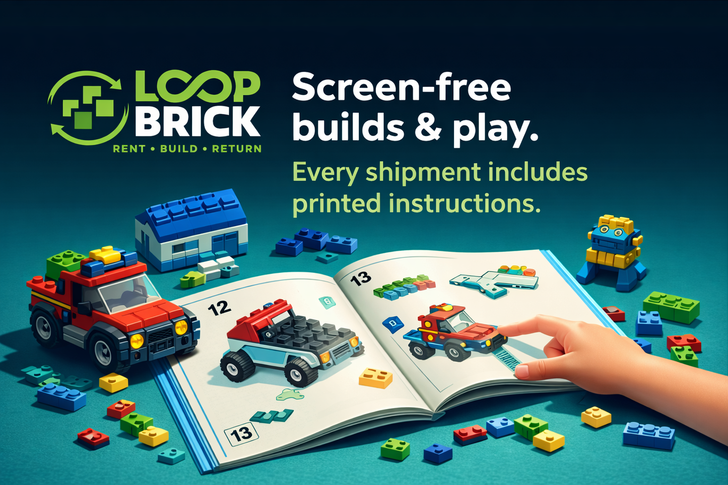 LEGO® Art Love - 31214 (Screen Free Build)