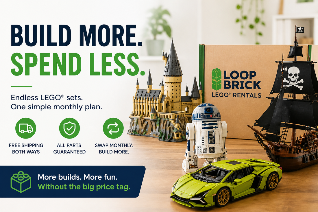 Build More Spend Less With LEGO® Rentals