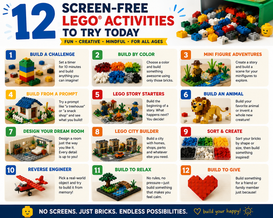 12 Screen Free LEGO® Activities to Try