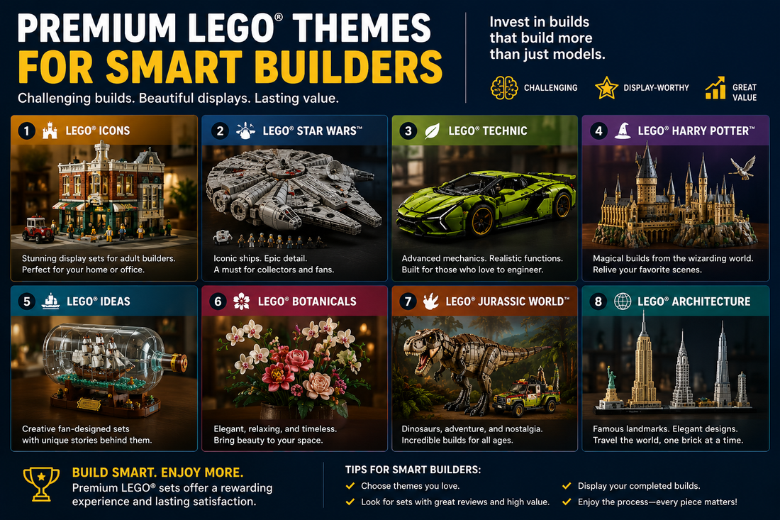 Premium LEGO® Themes Guide for Smart Builders