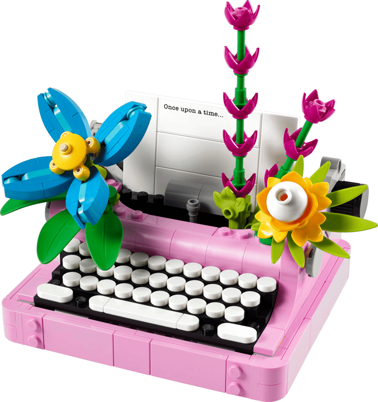 LEGO® Creator 3-in-1 Typewriter with Flowers - 31169