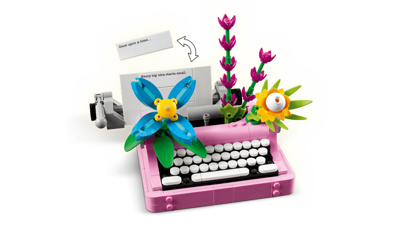 LEGO® Creator 3-in-1 Typewriter with Flowers - 31169