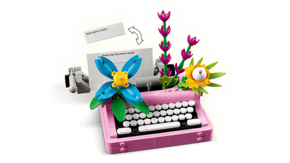 LEGO® Creator 3-in-1 Typewriter with Flowers - 31169