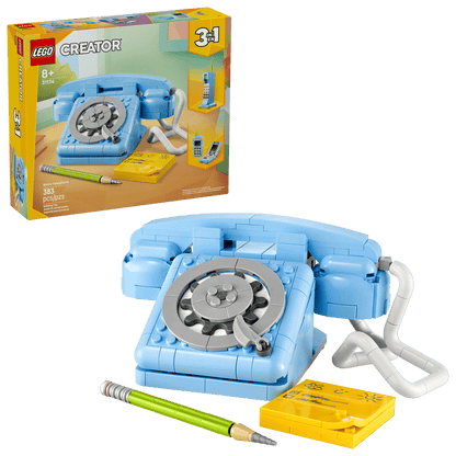 LEGO® Creator 3-in1 Retro Telephone - 31174 (Screen Free Build)