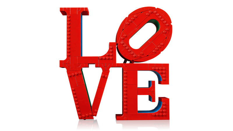 LEGO® Art Love - 31214 (Screen Free Build)