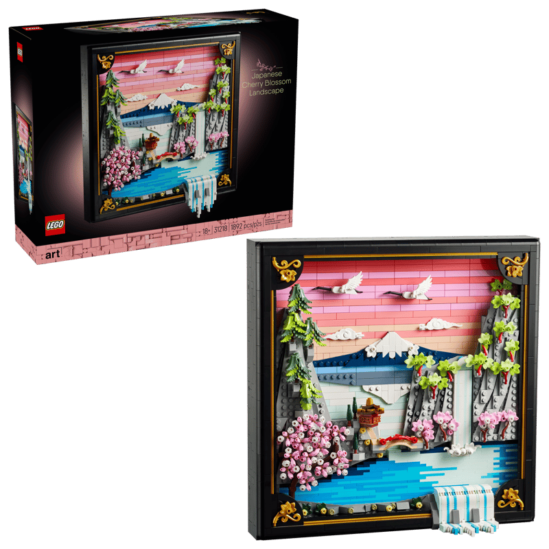 LEGO® Art Japanese Cherry Blossom Landscape - 31218