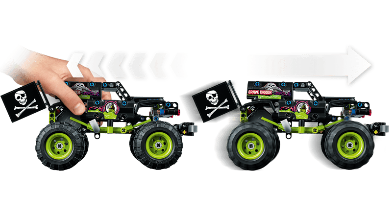 Pre-Owned LEGO®  Monster Jam™ Grave Digger™ - 42118