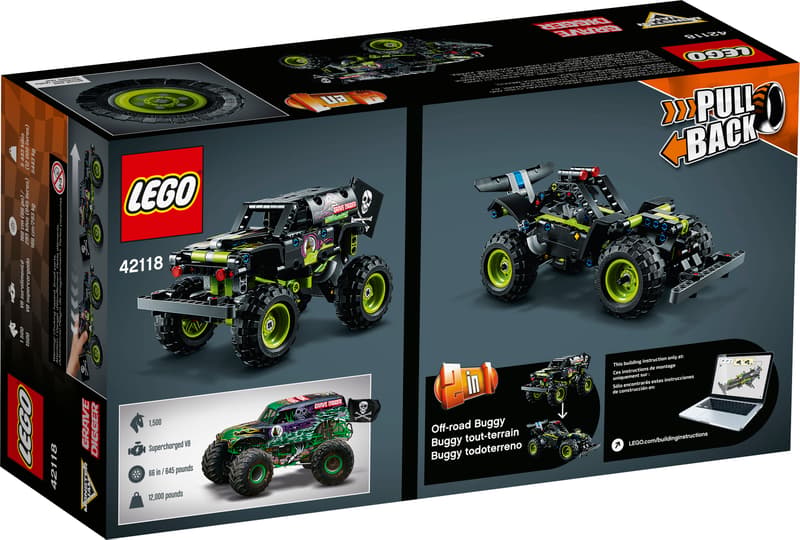Pre-Owned LEGO®  Monster Jam™ Grave Digger™ - 42118