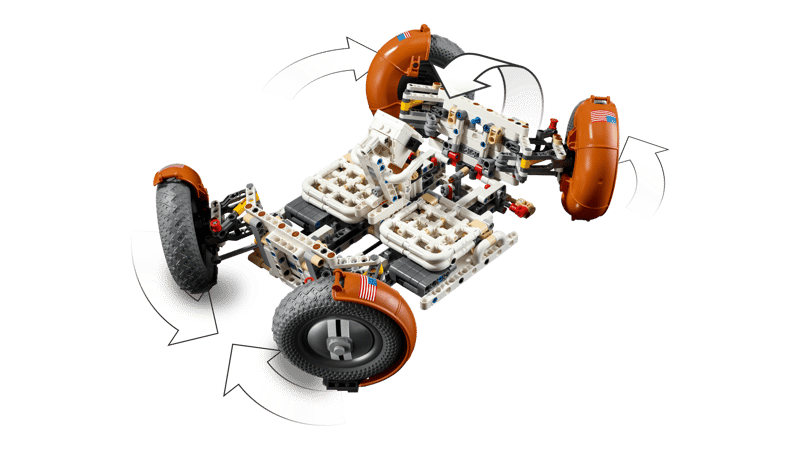 LEGO® Technic™ NASA Apollo Lunar Roving Vehicle - LRV - 42182