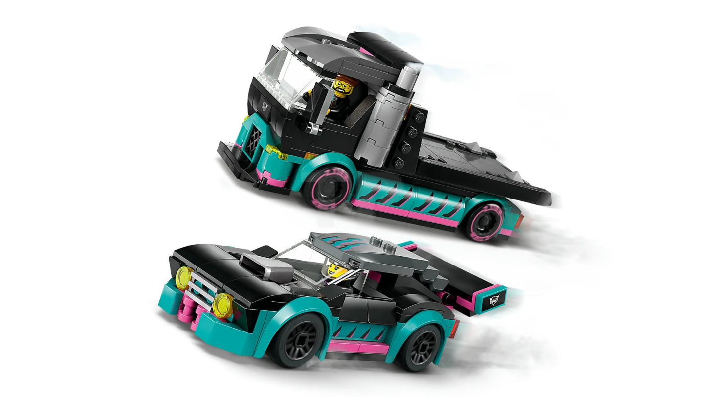 LEGO® Race Car & Car Carrier Truck - 60406