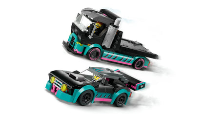 LEGO® Race Car & Car Carrier Truck - 60406