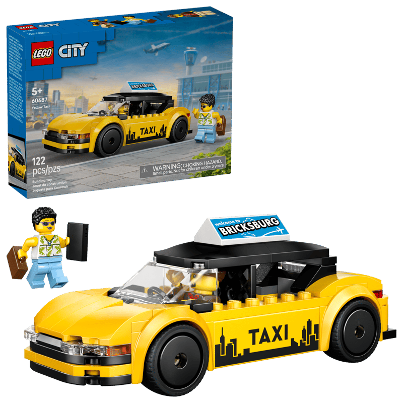 Pre-Owned LEGO® City Yellow Taxi - 60487