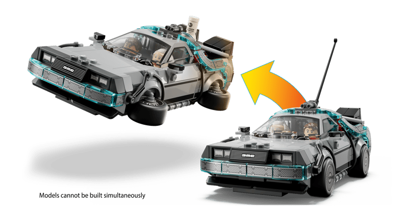 LEGO® Speed Champions Time Machine from Back to the Future - 77256