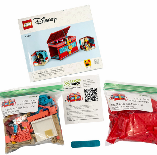 Pre-Owned Lego®  Disney™ Snow White Jewelry Box - 43276