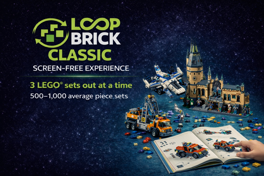 Monthly Classic Loop – Screen Free Experience Includes 3 LEGO® sets out per month