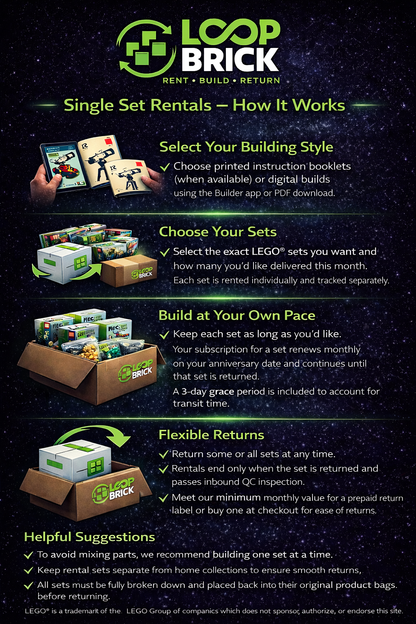 Yellow Taxi - 60487 (Digital Instructions)